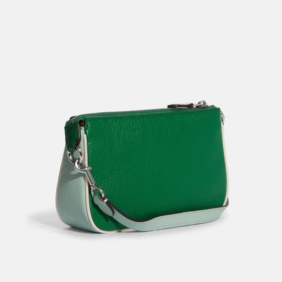 Coach Nolita 19 in Colorblock with Horse and Carriage